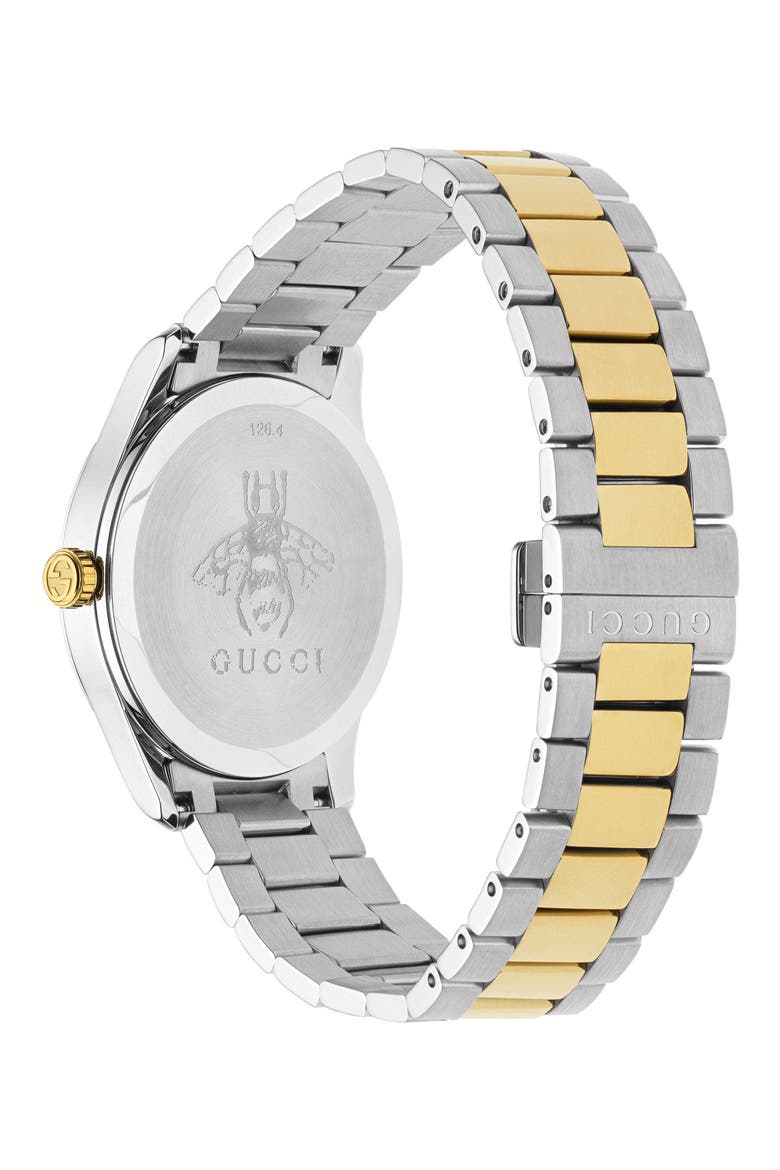 G-Timeless Bracelet Watch, 38mm, Alternate, color, NO COLOR