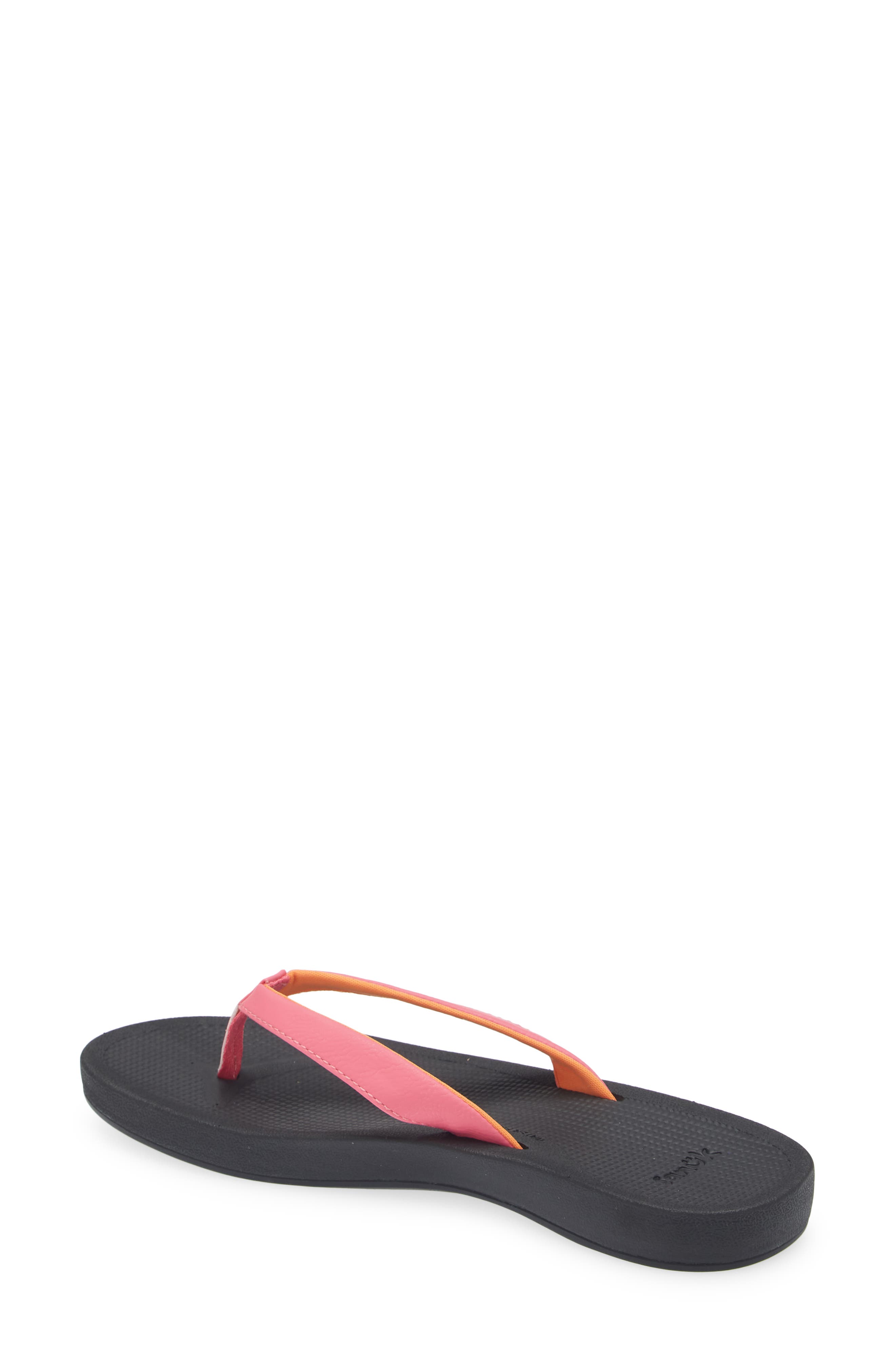 Sanuk Cosmic Shores Water Friendly Flip Flop, Alternate, color, Hot Pink