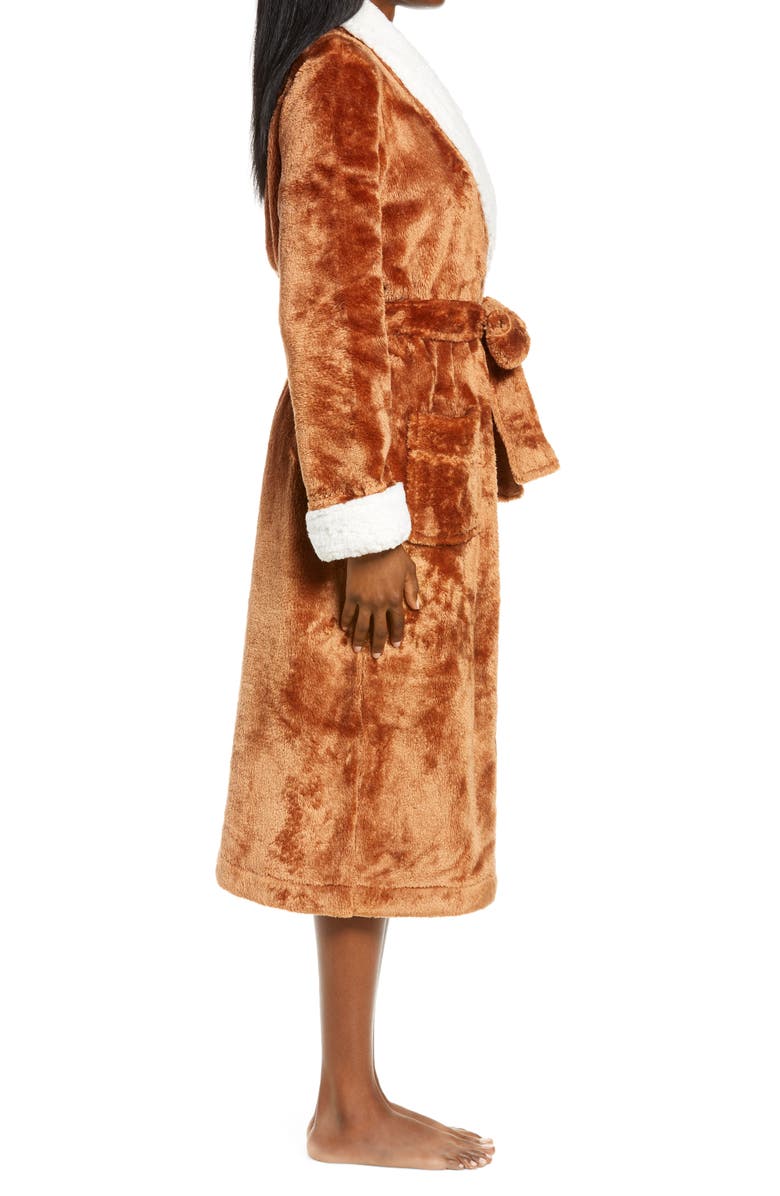 Nordstrom Frosted Plush Robe, Alternate, color, 