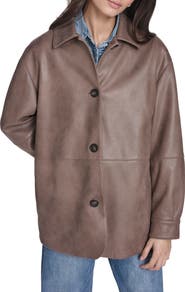 Levi's Water Resistant Faux Leather Coat