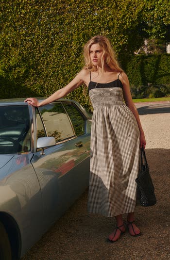 Primrose Gingham A-Line Dress