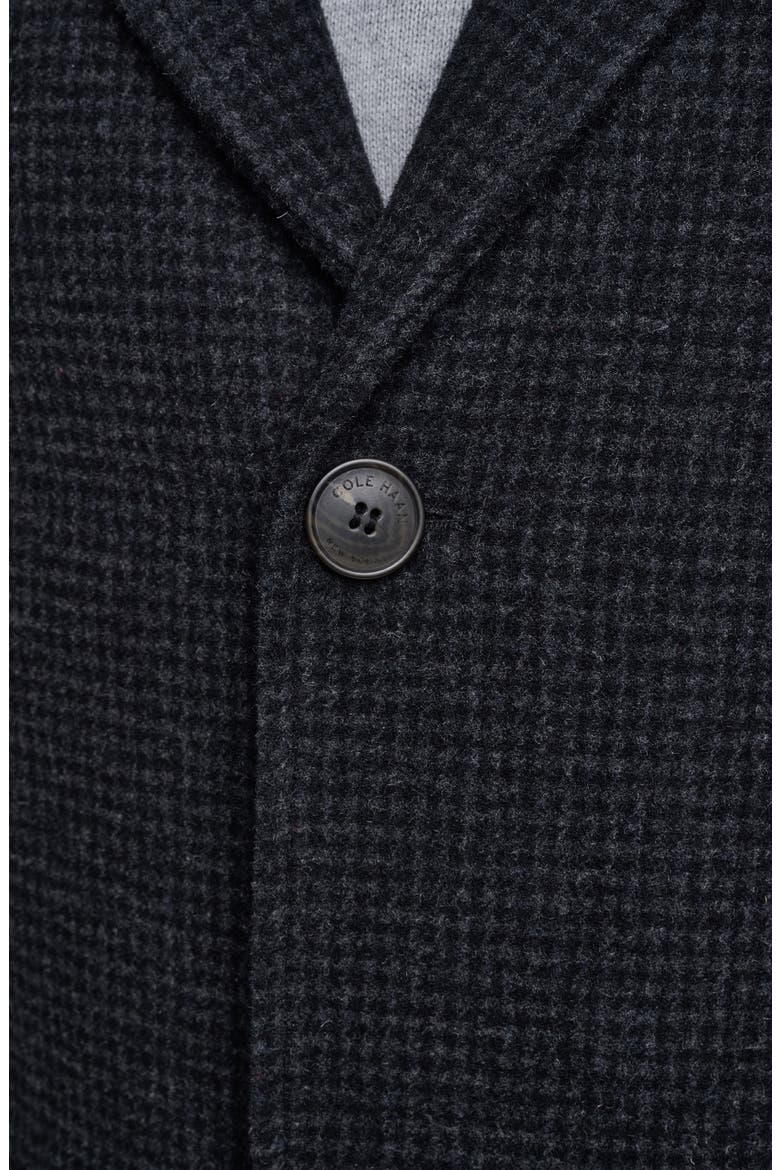 Check Flannel Coat, Alternate, color, CHARCOAL PLAID