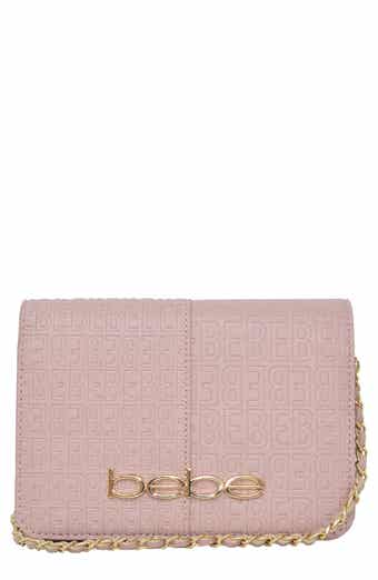bebe Ailey Embossed Large Crossbody Bag