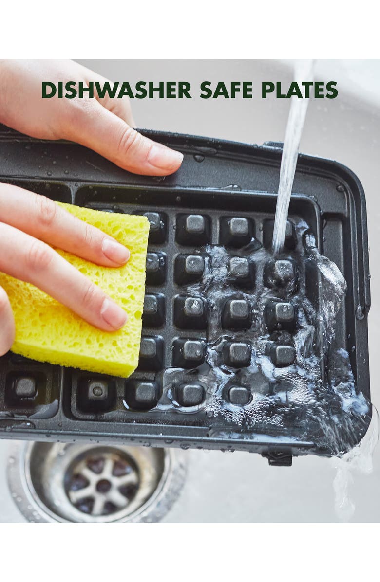 GreenPan Elite Ceramic Nonstick 2-Square Waffle Maker, Alternate, color, 