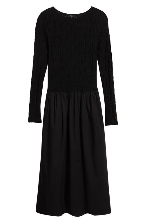 Rails Amberly Lace Bodice Flared Maxi Dress In Black