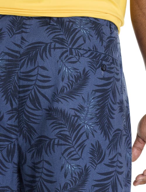 Nautica Big & Tall Pull-on Striped Shorts
