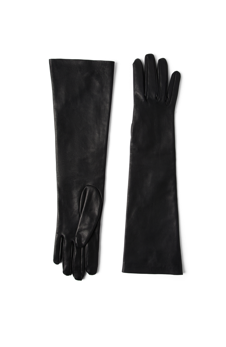Brunello Cucinelli Long gloves, Main, color, Black