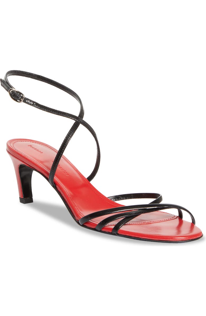 Proenza Schouler Uma Ankle Strap Sandal, Main, color, Red