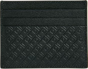 カードケース・名刺入れ FERRAGAMO Black leather coin case (220406758664 NERONERO) FERRAGAMO Mini Gancio Embossed Leather Card Case | Nordstrom
