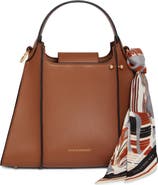 Strathberry Arkshell Leather Top Handle Bag