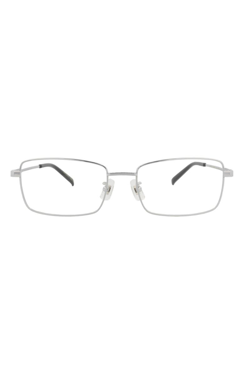 Dunhill 58mm Square Optical Glasses, Main, color,