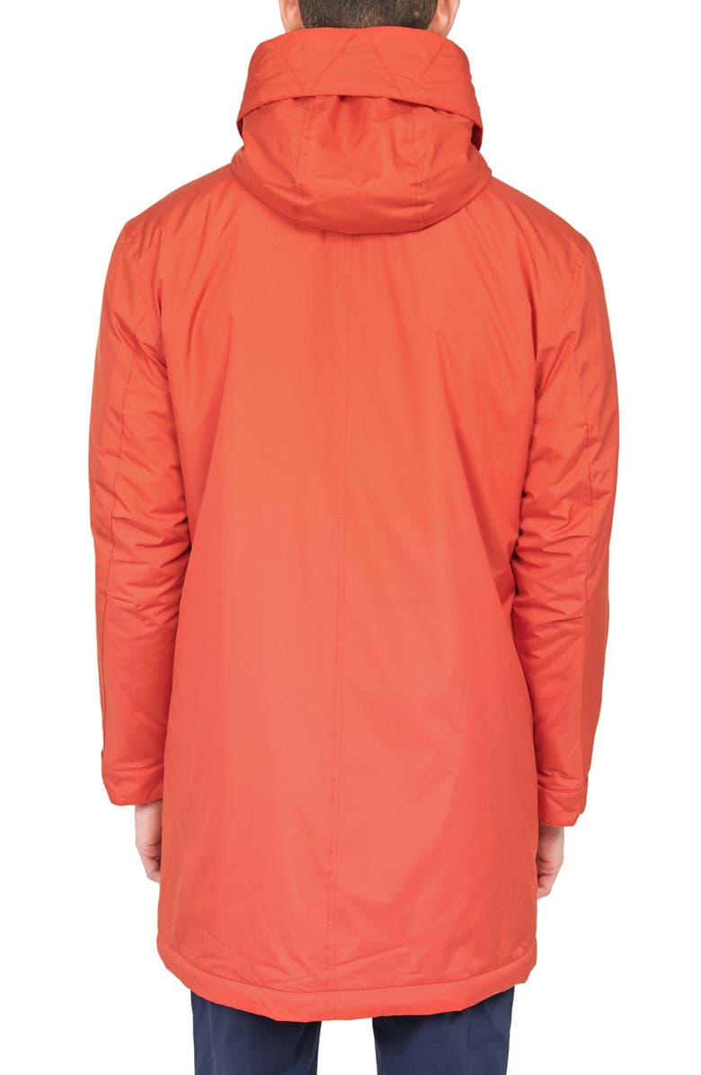 Brooklyn Brigade Solid Navy Utility Parka, Alternate, color, Orange
