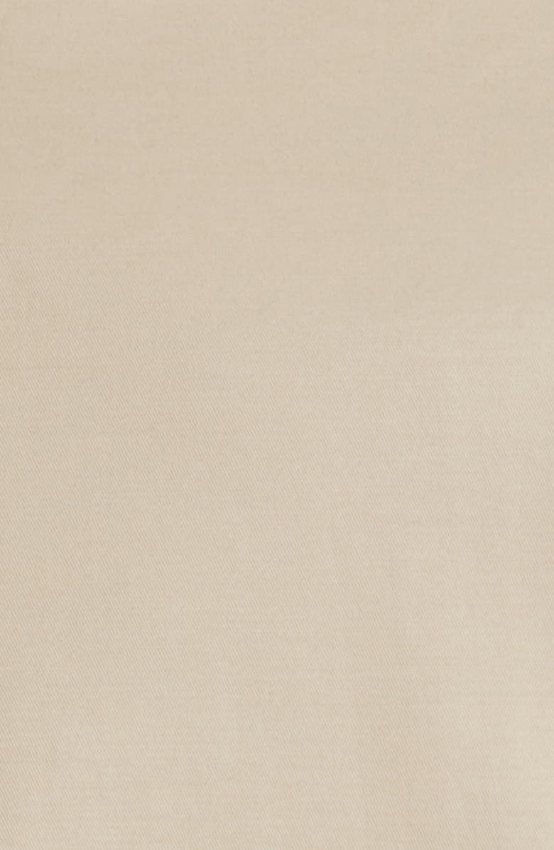 Sam Edelman Corduroy Contrast Trench Coat, Alternate, color, Birch