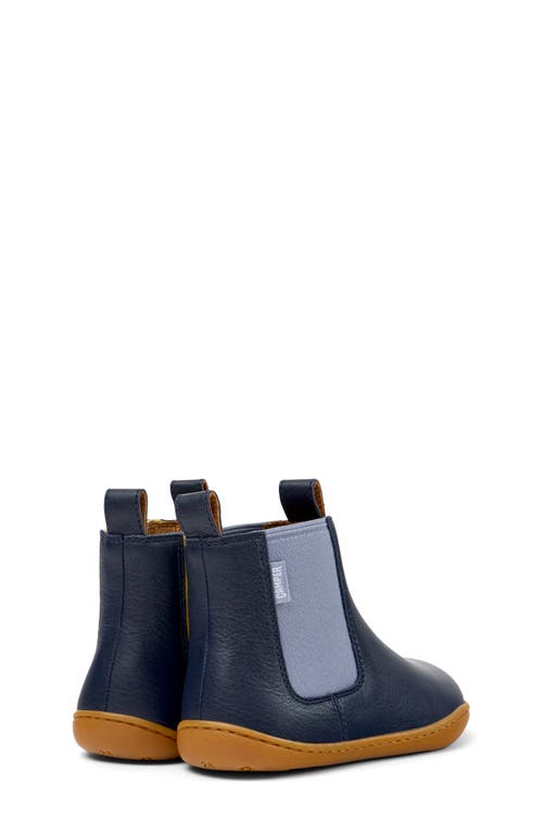 Camper Kids' Peu Cami Twins Chelsea Boot In Blue