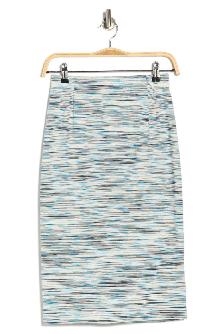 Gonna Space Dye Skirt, Alternate, color, MULTI JERSEY NERO AZZURRO