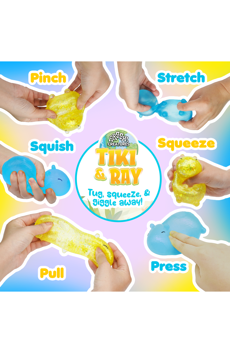 Power Your Fun Arggh! Creatures Capybara 2-Pack Yellow/Blue, Alternate, color, Multicolor