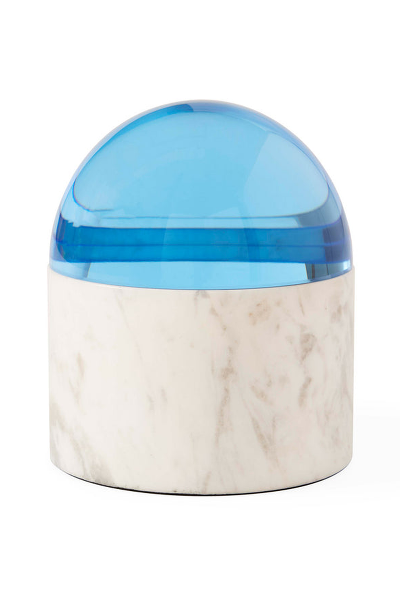 Jonathan Adler Marble Globo Box, Main, color, 