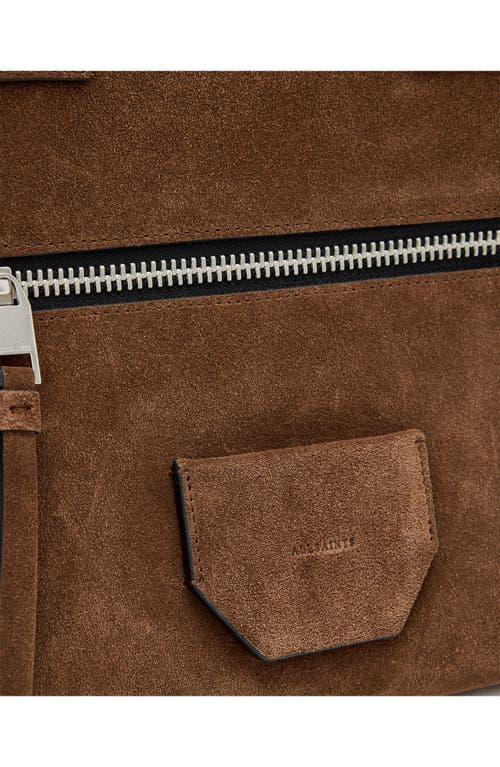Allsaints Perez Suede Shoulder Bag