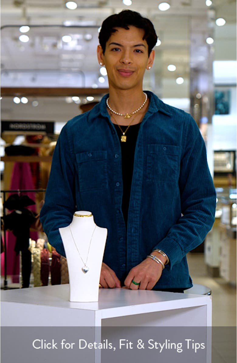 Heart Locket Necklace, sales video thumbnail