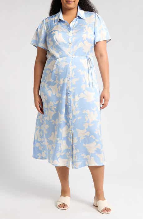 NORDSTROM RACK Short Sleeve Wrap Dress