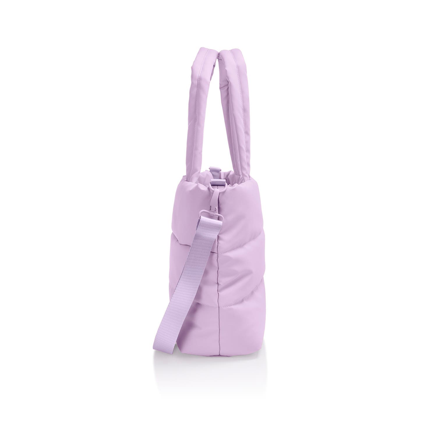 The Puffer Tote Bag, Alternate, color, Lavender