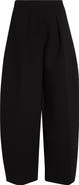 Jacquemus Le Pantalon Ovalo Pleated Wide Leg Pants