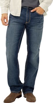 Silver Jeans Co. Zac Relaxed Fit Straight Leg Jeans