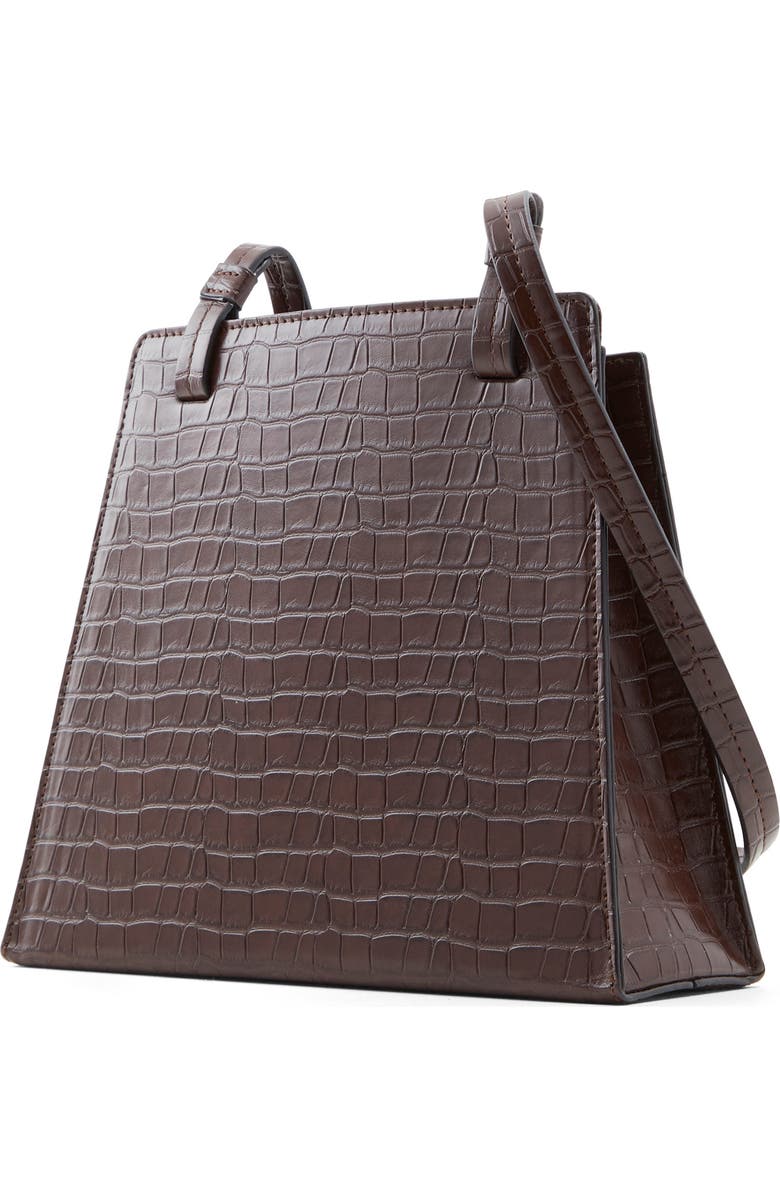 Who What Wear Jeanie Faux Leather Crossbody Bag, Alternate, color,