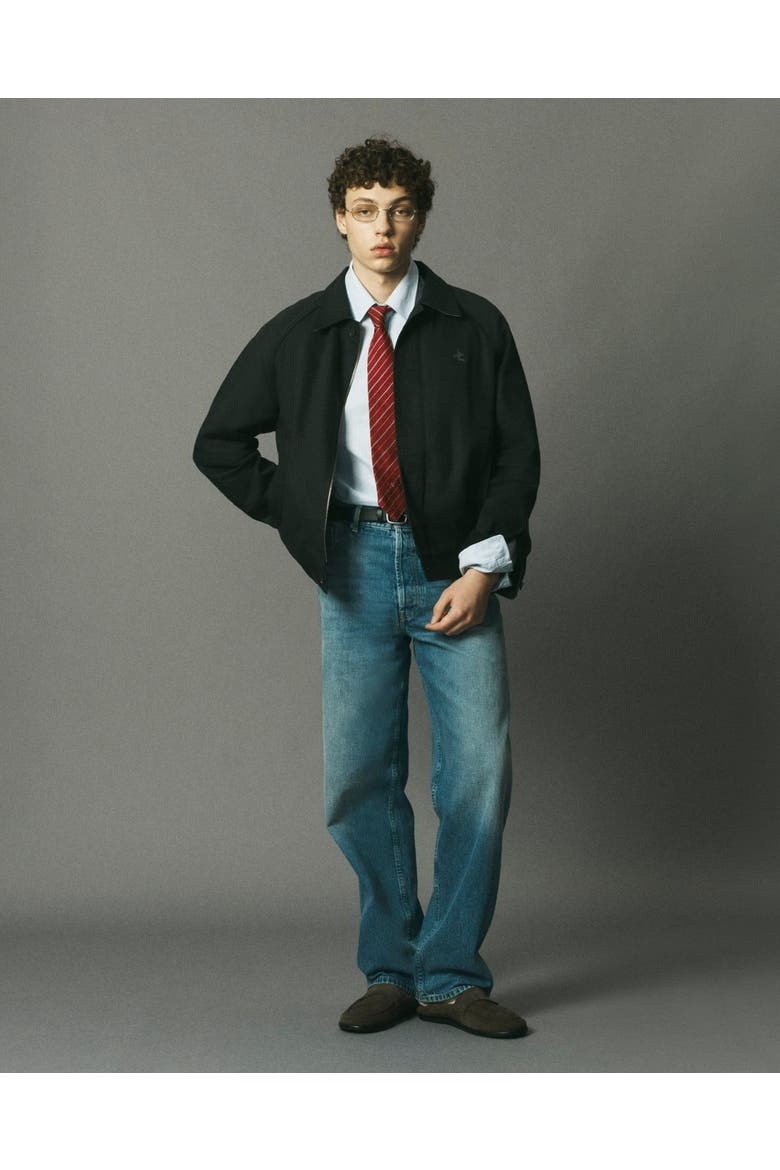 Harrington Jacket, Alternate, color, Black