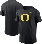 Nike Men's Nike Black Oregon Ducks Primetime Evergreen Logo T-Shirt