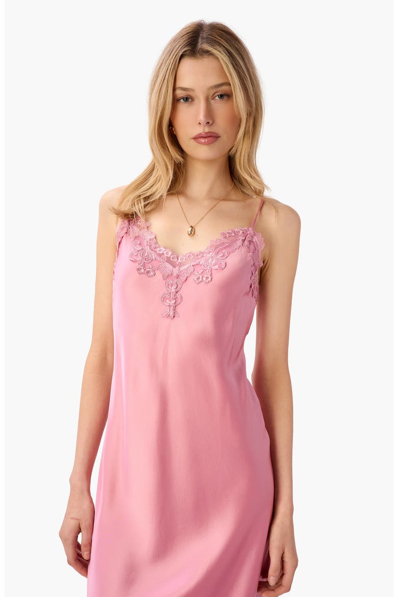 Isabeau Midi Slip Dress, Alternate, color, ROSEBUD