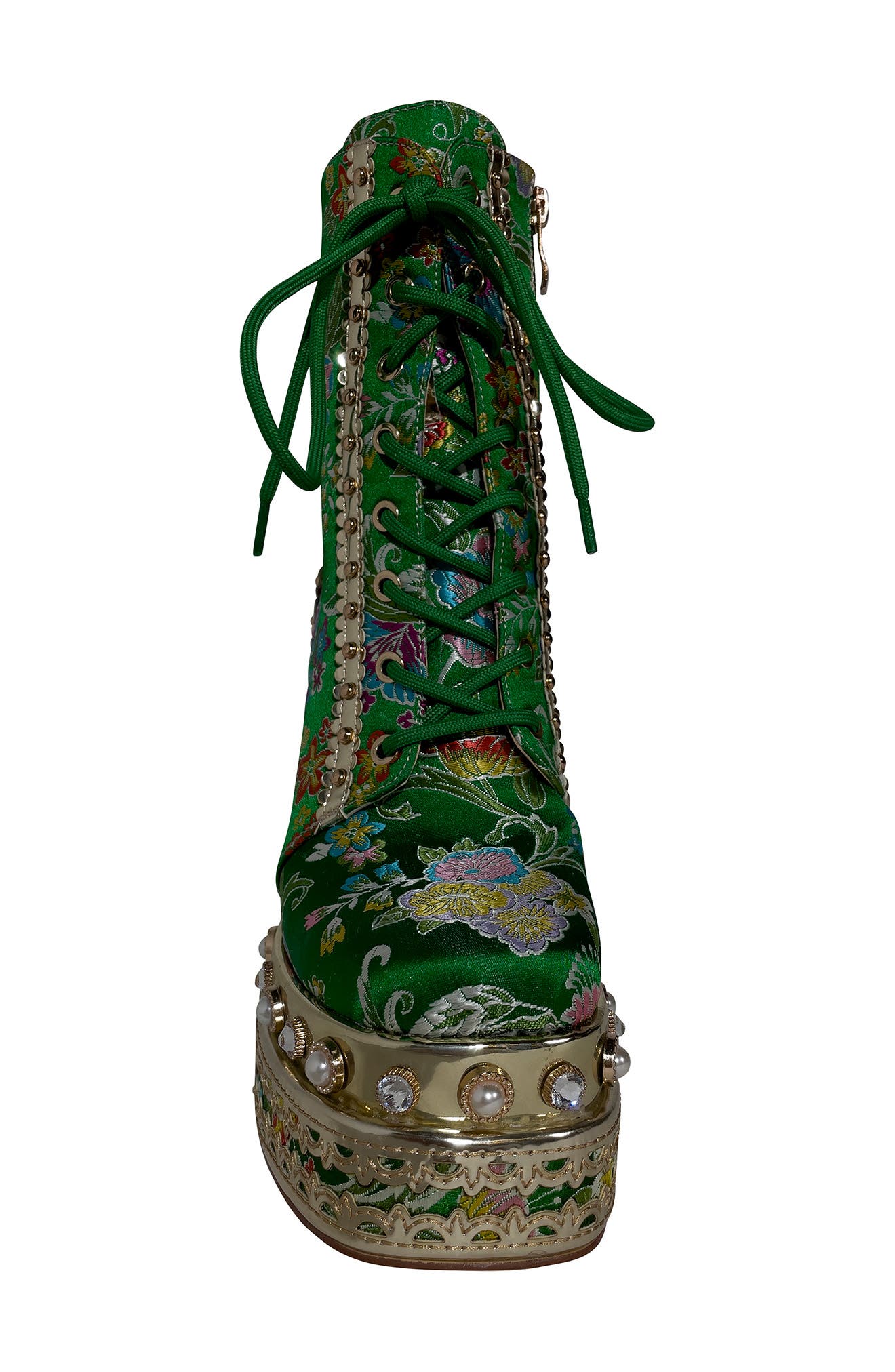 AZALEA WANG Eva Platform Bootie, Alternate, color, 