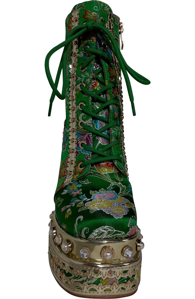 AZALEA WANG Eva Platform Bootie, Alternate, color,