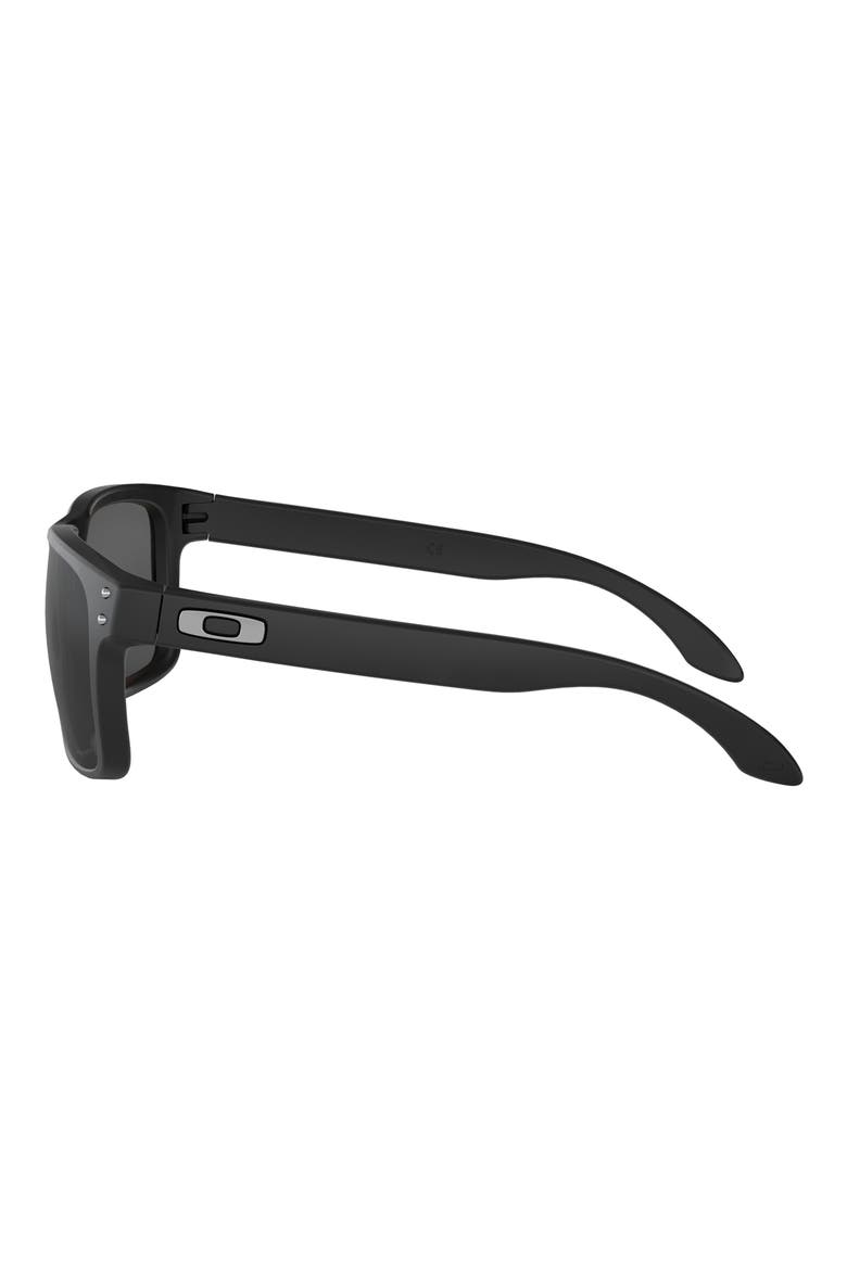 Holbrook 56mm Prizm™ Rectangular Sunglasses, Alternate, color, MATTE BLACK