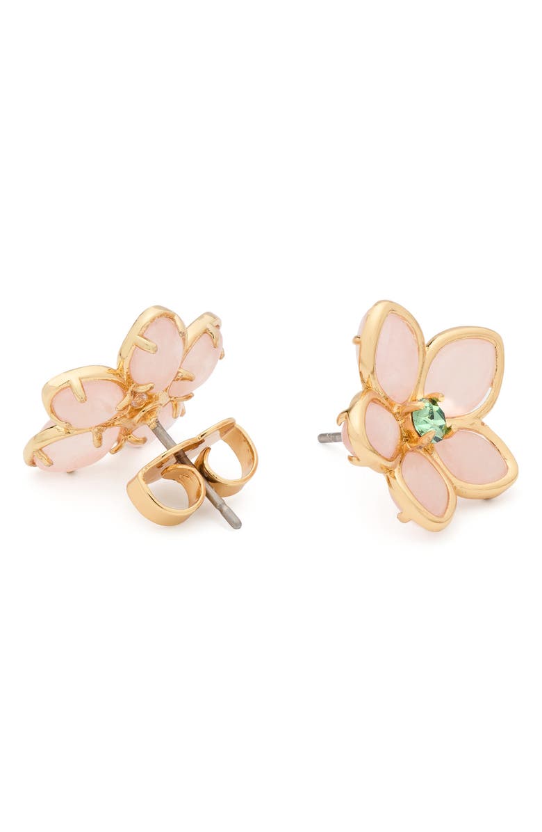 Kate Spade New York pastel petal stud earrings, Alternate, color, 