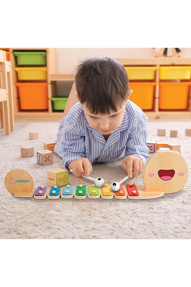 Snailyphone Snaildesigned 8Key Xylophone,Ages 3+, Alternate, color, Multicolored