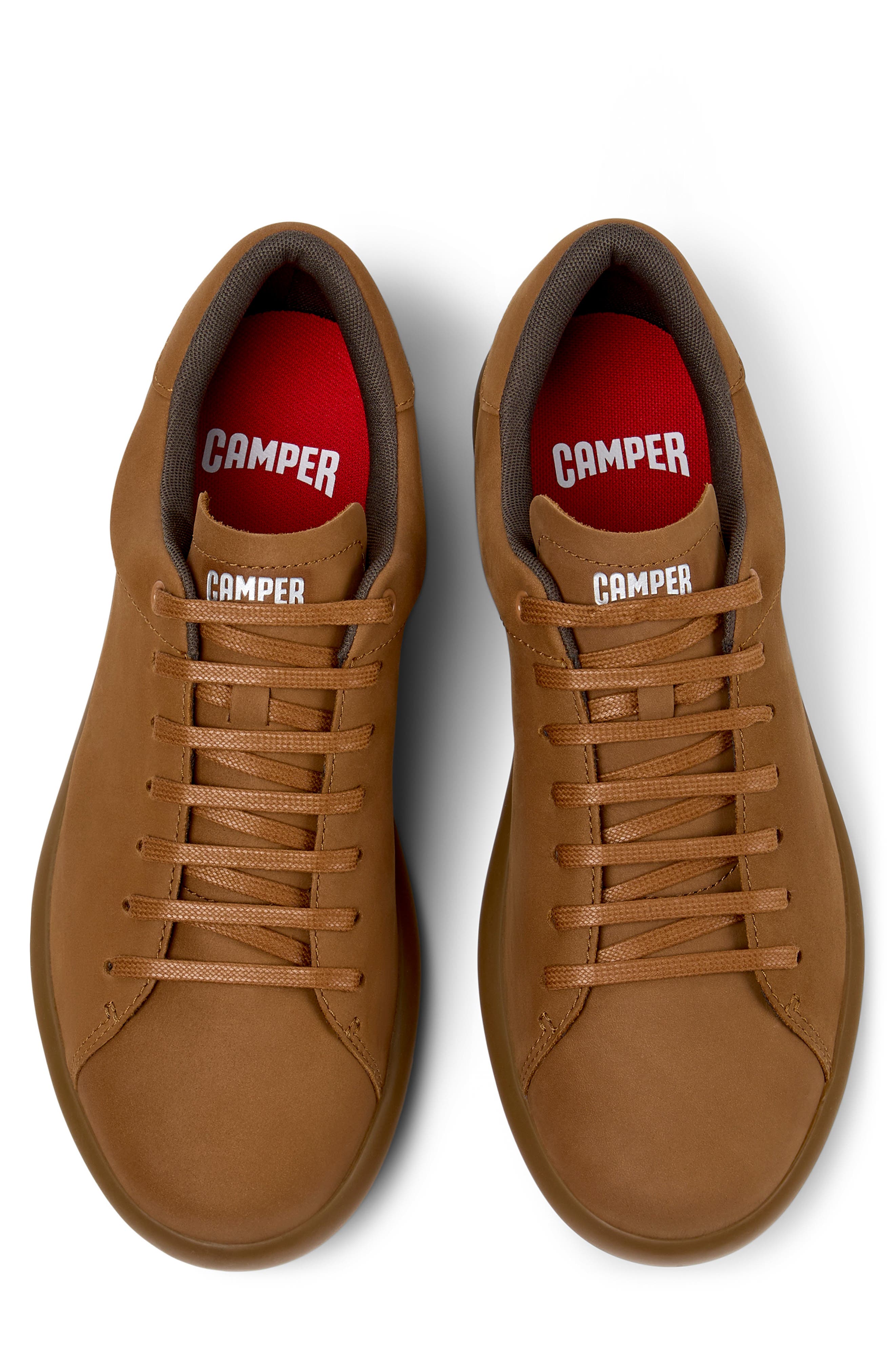 Camper Pelotas Soller Sneaker, Alternate, color, Medium Brown