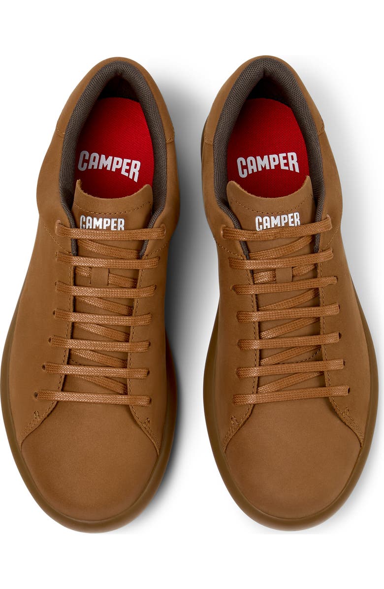 Camper Pelotas Soller Sneaker, Alternate, color, Medium Brown
