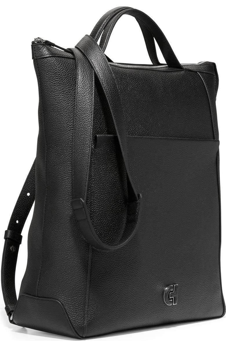 Cole Haan Grand Ambition Leather Convertible Luxe Backpack, Alternate, color,