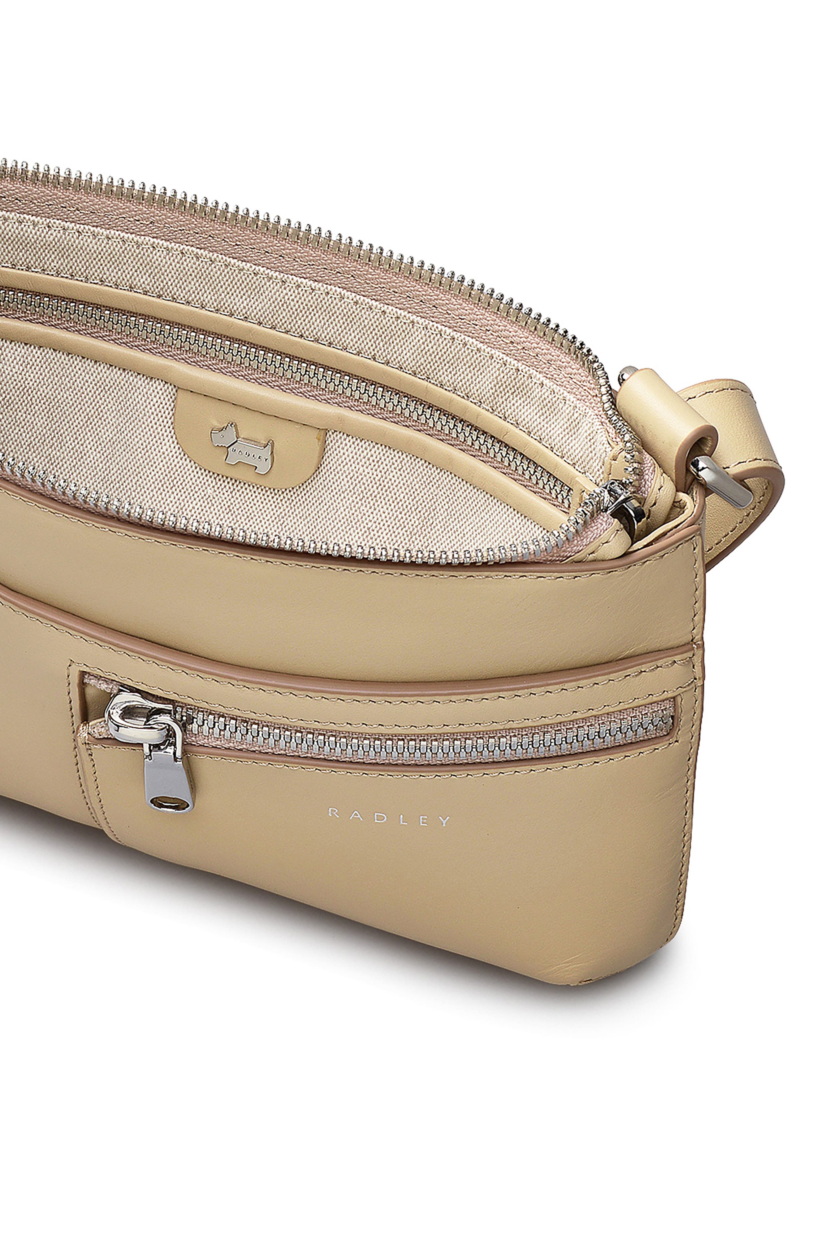 Radley Mini Pockets Crossbody Bag, Alternate, color, Stone