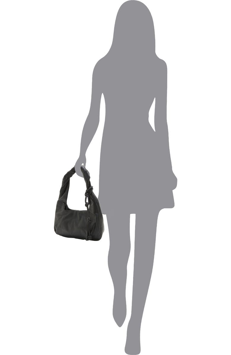 Vince Camuto Evlyn Leather Baguette Bag, Alternate, color,