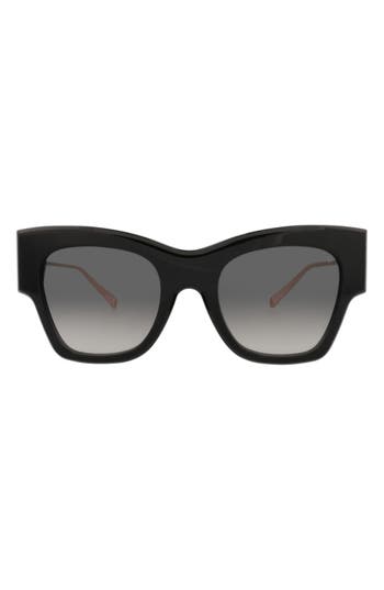Philipp Plein Cat Eye-frame Acetate Sunglasses In Black