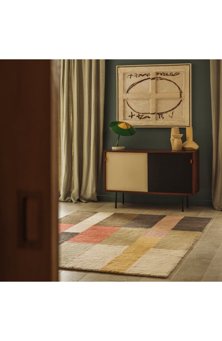 Lorena Canals Wool Area Rug Chroma Palette, Alternate, color, Multicolor