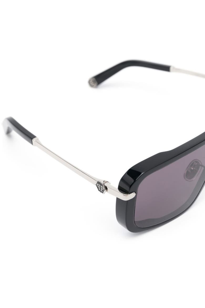 Sunglasses Hexagon Men, Alternate, color, black