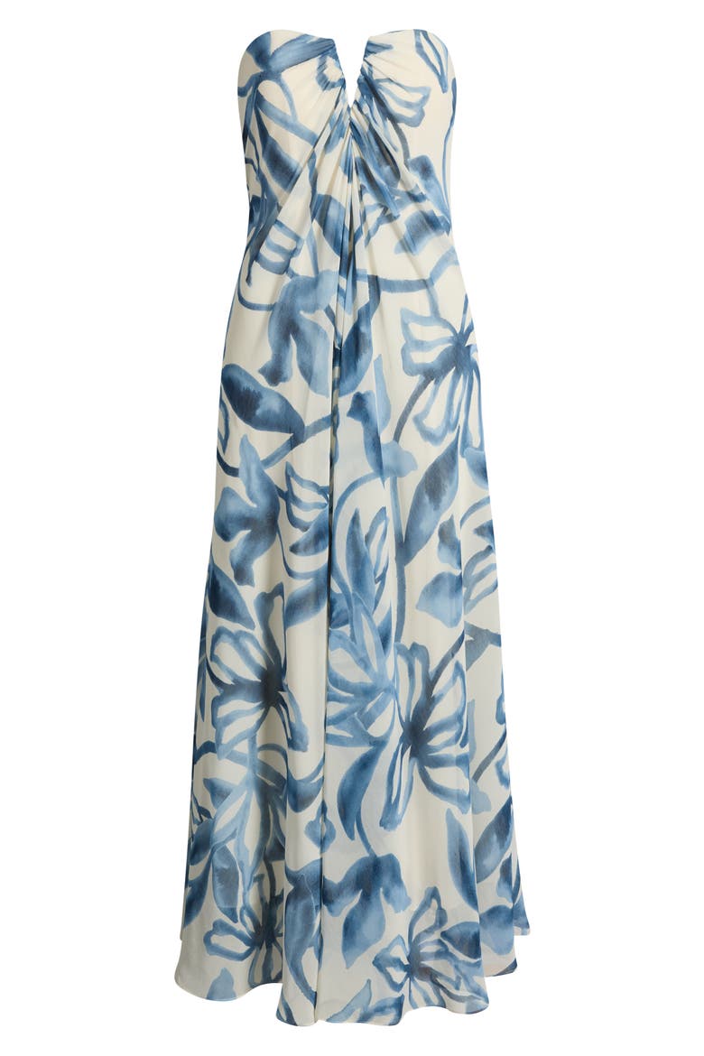 Emerson Strapless Maxi Dress, Alternate, color, BRIGHT WHITE/ ULTRA WHITE