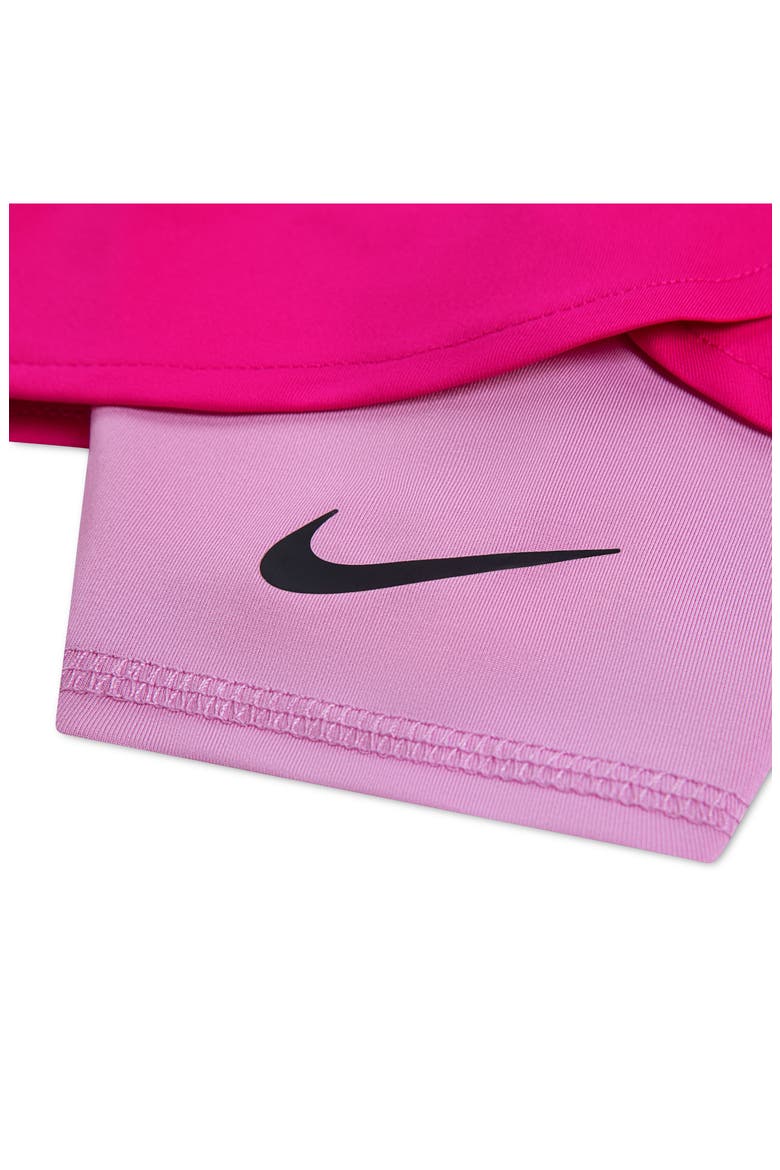 Dri-FIT T-Shirt & Twofer Shorts Set, Alternate, color, VIVID PINK