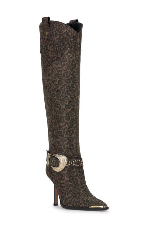 Kenzin Knee High Western Boot (Women)