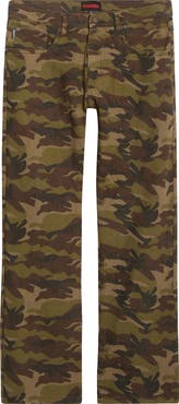 PLEASURES Camo Flare Jeans