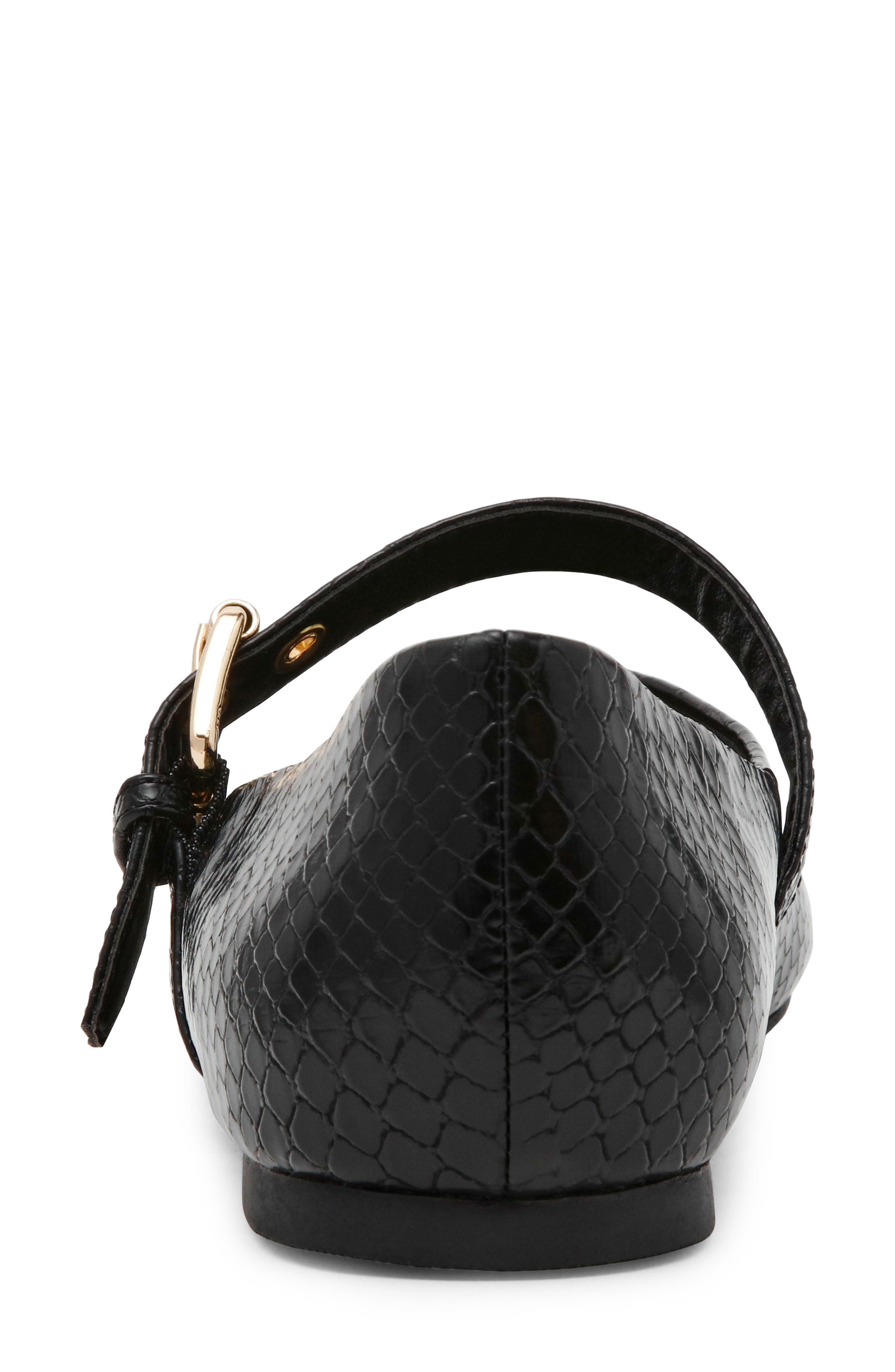 Mulaney Mary Jane Flat, Alternate, color, BLACK SNAKE