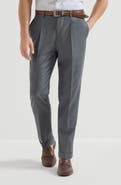 Brunello Cucinelli Super 150s virgin wool four season batavia trousers
